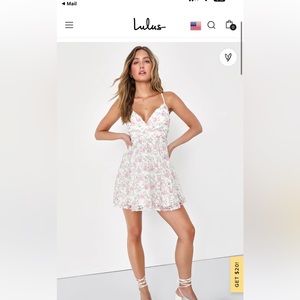 Brand new Floral sundress from Lulus.